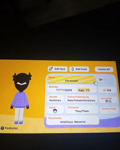 Mii-Porträt von The Knight