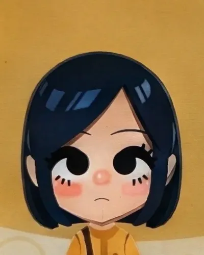 Mii-Porträt von Coraline