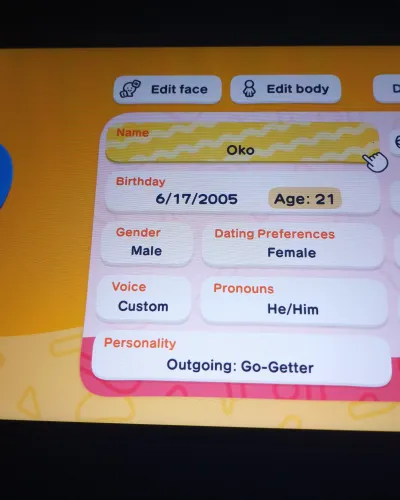 Mii-Porträt von Oko