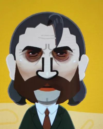 Mii-Porträt von Harry Du Bois