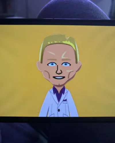Mii-Porträt von Max Headroom