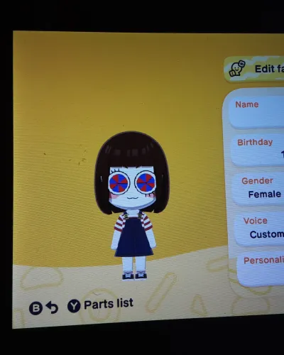 Mii-Porträt von Pomni