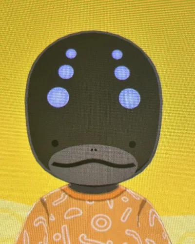 Mii portrait of Clodsire