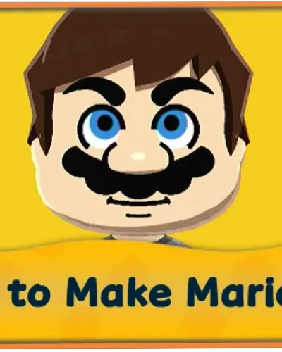 Mii portrait of Mario
