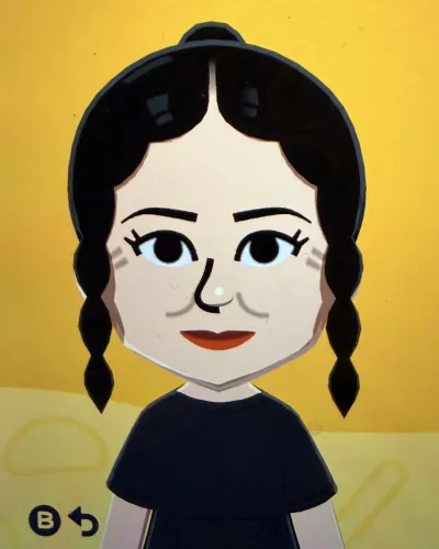 Mii portrait of Adrienne Armstrong