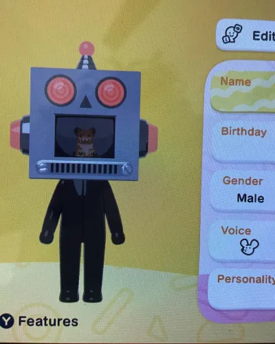 Mii-Porträt von Mr. Hamster