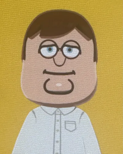 Mii-Porträt von Peter Griffin
