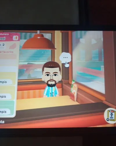 Mii-Porträt von Lionel Messi
