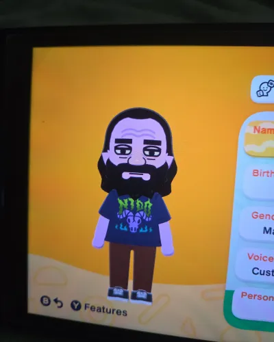 Mii-Porträt von Joe Parmesan