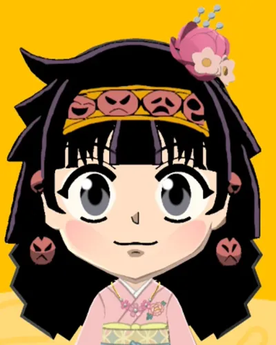 Mii portrait of Alluka Zoldyck