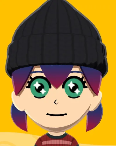 Mii portrait of Belle
