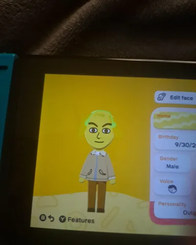 Mii-Porträt von Tyler from Tyler and snowi