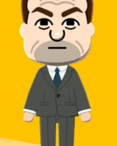 Mii-Porträt von Richard Nixon
