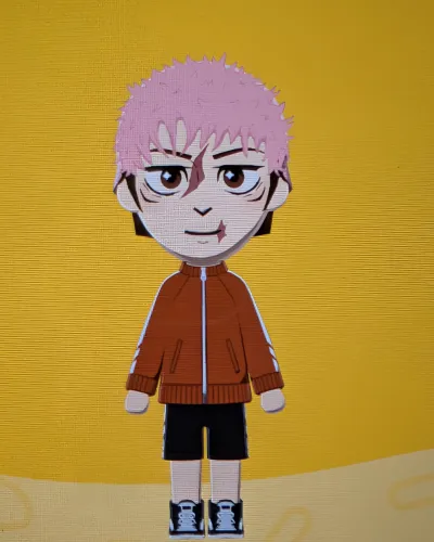 Mii-Porträt von Yuji