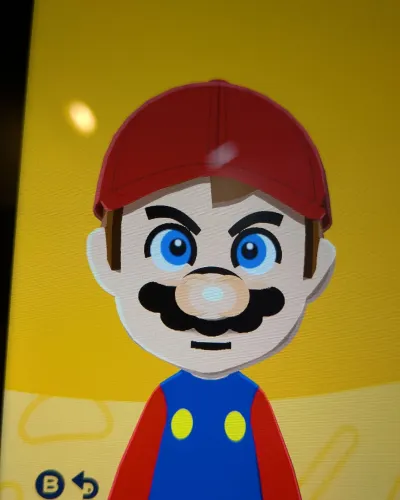 Mii-Porträt von Mario