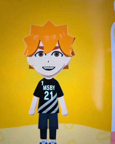 Mii-Porträt von Hinata Shoyo