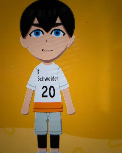 Mii-Porträt von Kageyama Tobio