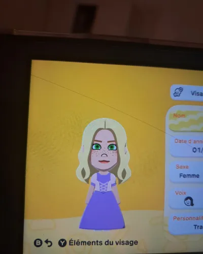Mii portrait of Repunzel