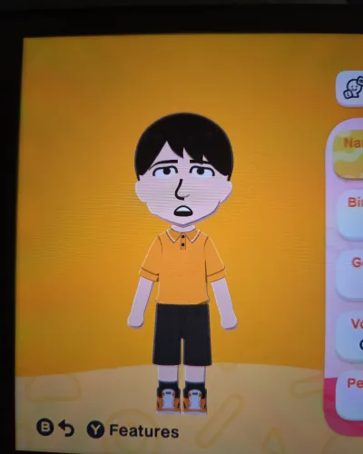 Mii-Porträt von Uncle Roger