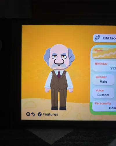 Mii-Porträt von Burger Man