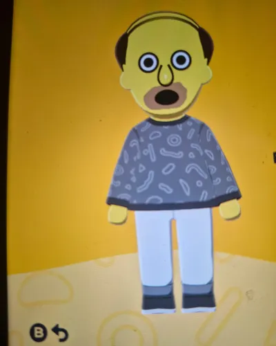 Mii-Porträt von Homer simpson