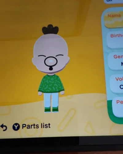 Mii-Porträt von Olimar