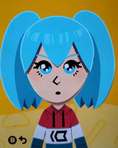 Mii-Porträt von Hatsune Miku
