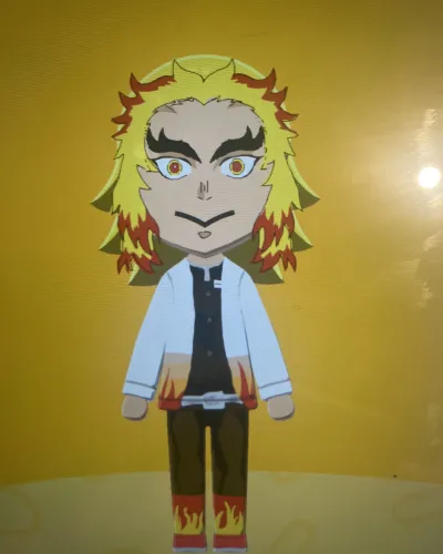 Mii-Porträt von Kyōjurō Rengoku