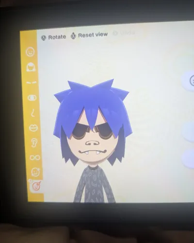 Mii-Porträt von 2D