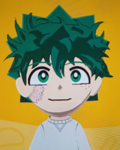 Mii-Porträt von Izuku Midoriya