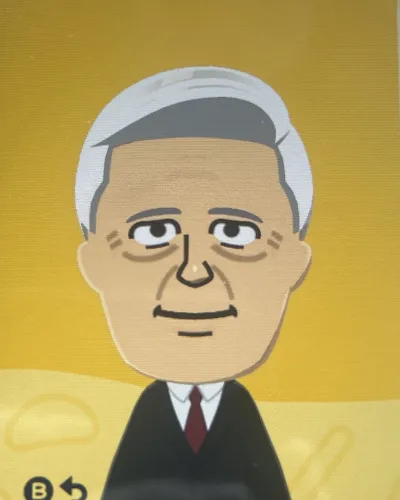 Mii-Porträt von Alex Trebek