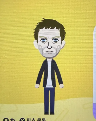 Mii portrait of Dr. house