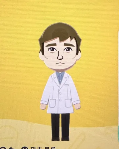 Mii portrait of Dr. wilson