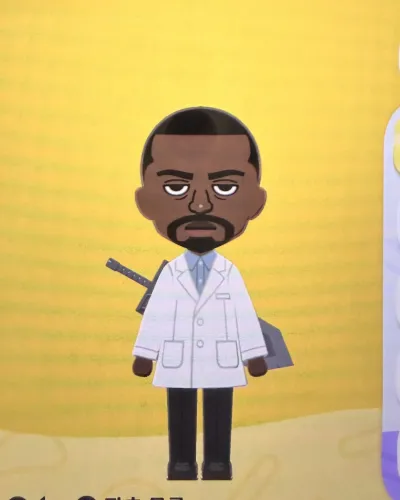 Mii portrait of Dr. foreman