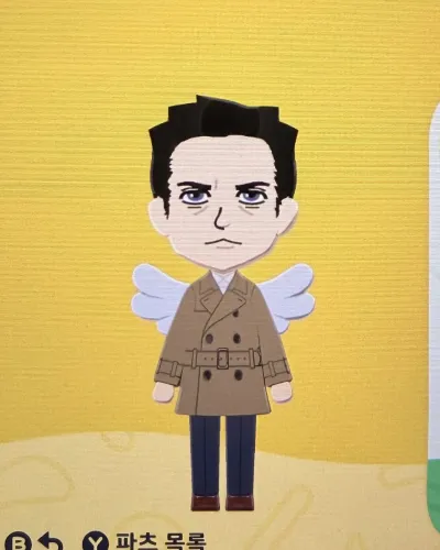 Mii portrait of Castiel