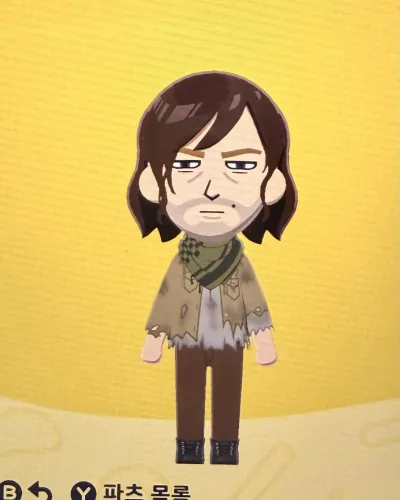 Mii portrait of Daryl Dixon