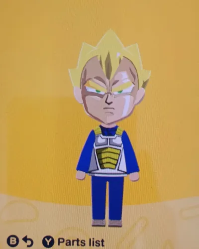 Mii portrait of SS Vegeta