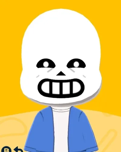 Mii-Porträt von Sans