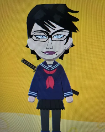 Mii-Porträt von Bayonetta