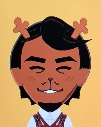 Mii-Porträt von Rudy