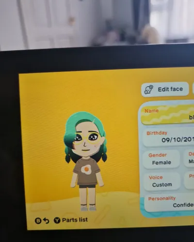 Mii portrait of Bloom