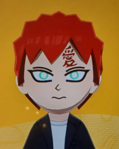 Mii-Porträt von Gaara