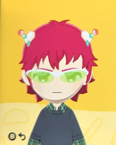Mii-Porträt von Saiki Kusuo