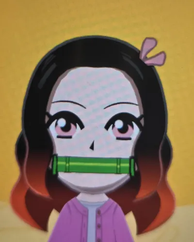 Mii-Porträt von Nezuko kamado