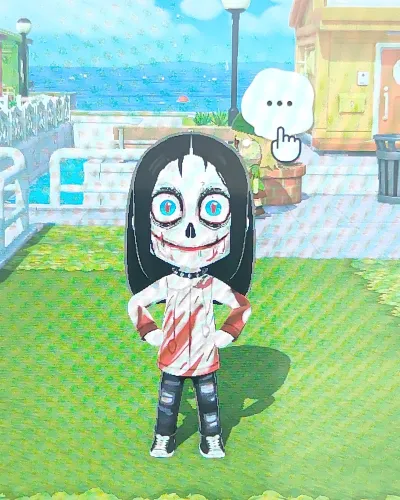Mii-Porträt von Jeff The Killer(CreepyPasta )