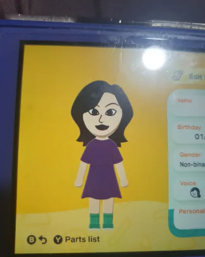 Mii-Porträt von Bellatrix  (Trixie)