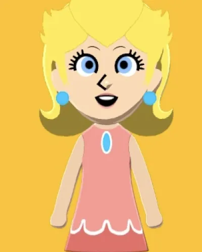 Mii-Porträt von Princess Peach