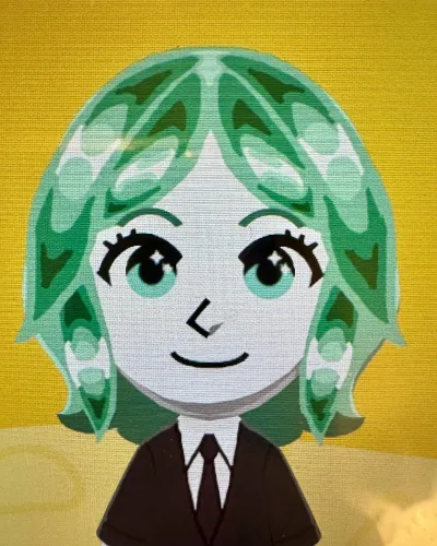 Mii portrait of Phosphophyllite (Phos)