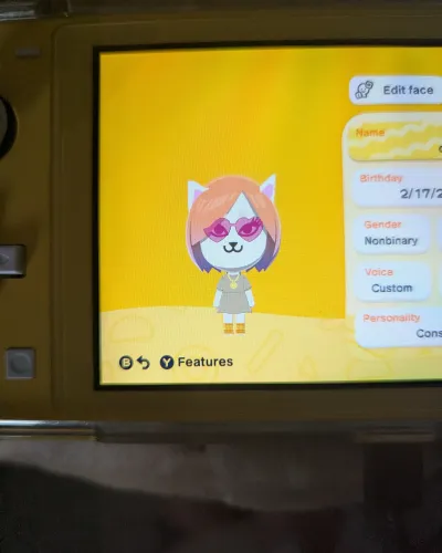 Mii-Porträt von Cute kitty