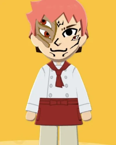 Mii portrait of Sukuna